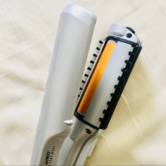 spinning hair straightener